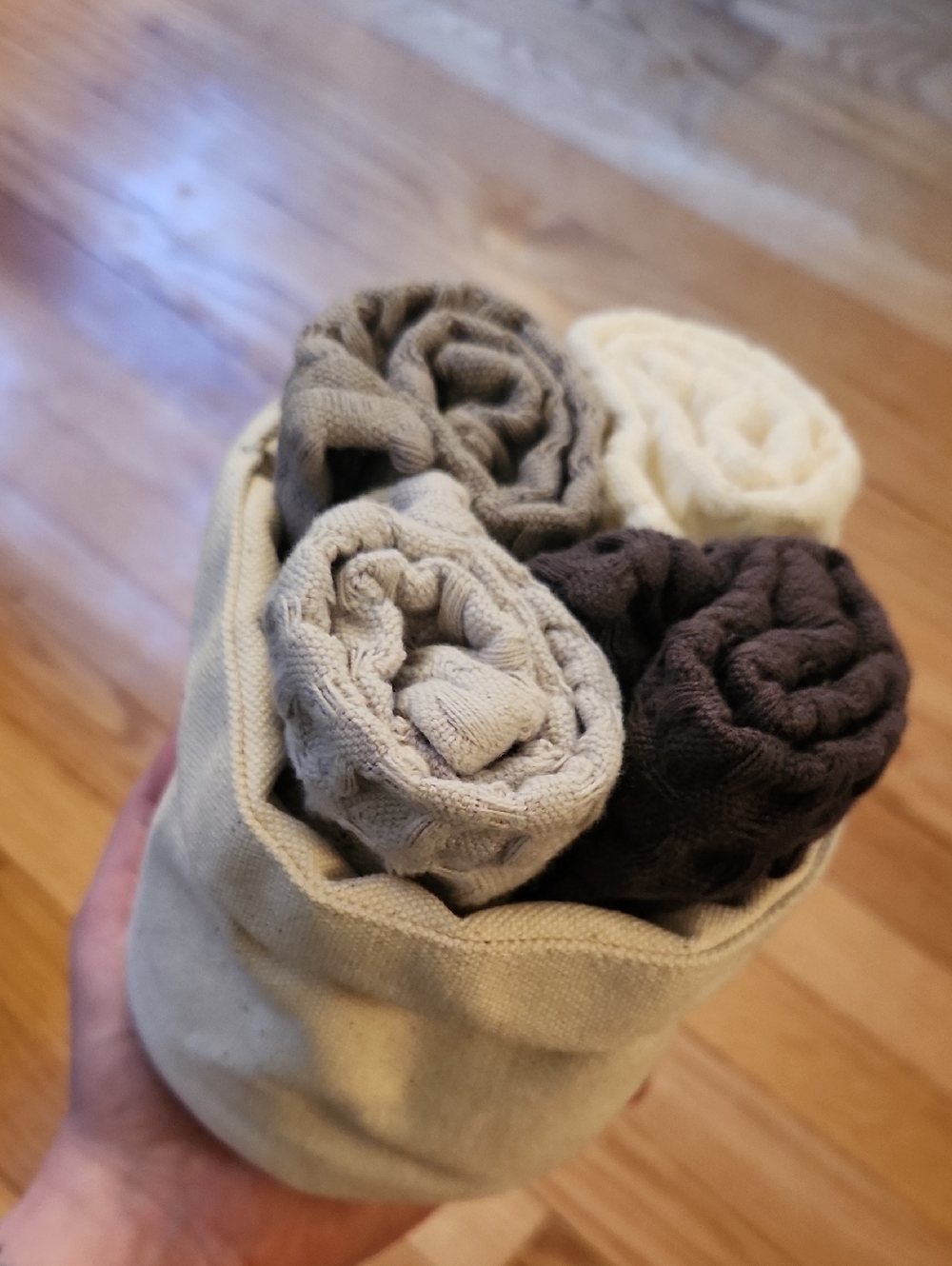 Anthropologie Neutral Market Day Dishcloth Set - Beige/Cream
